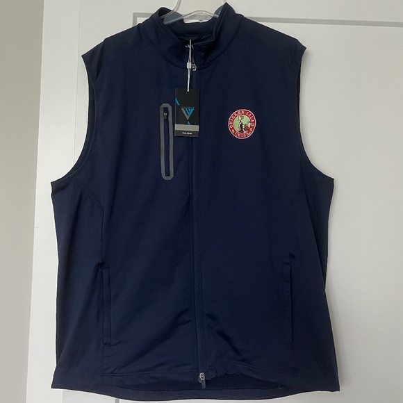 levelwear Other - NWT!! Levelwear Golf Transition Vest Quilted Navy Blue Chicken Salad Chick in XL
